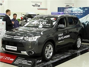 Продажи автомобилей Mitsubishi в России растут