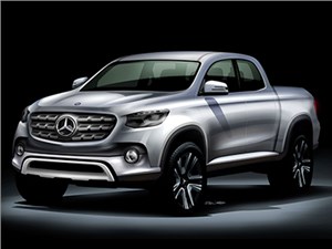 В модельном ряду Mercedes-Benz появится автомобиль в кузове пикап