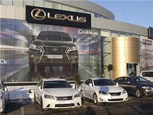 На российском рынке растет спрос на автомобили Lexus