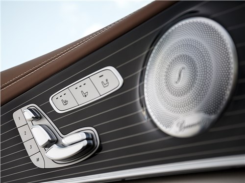 Mercedes-Benz E-Klasse 2017 аудиосистема Burmester