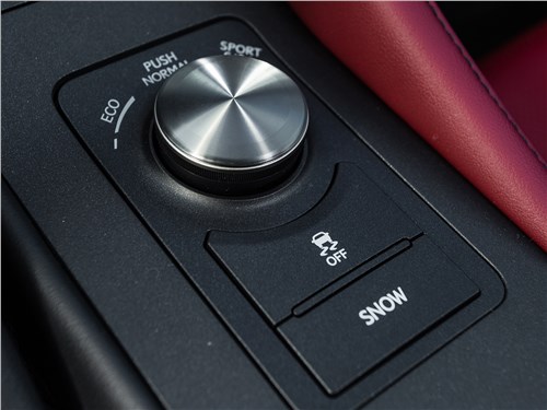 Lexus RC 2015 шайба выбора режимов движения