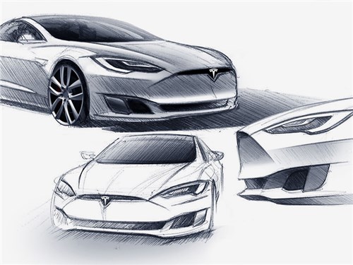 Tesla попросила дизайнеров создать электрокар в «китайском стиле»