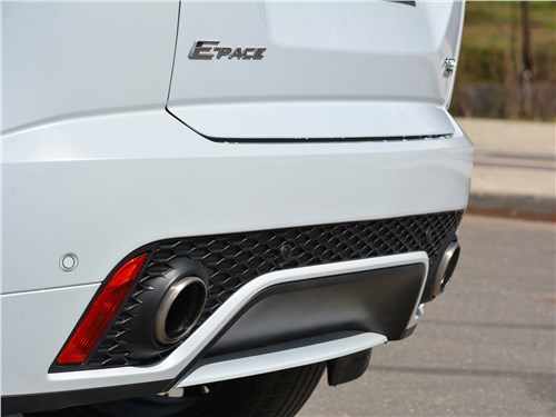 Jaguar E-Pace (2018) задний бампер
