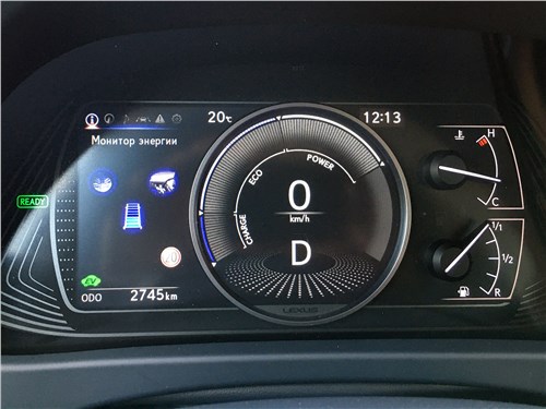 Lexus UX 250H (2019) приборная панель