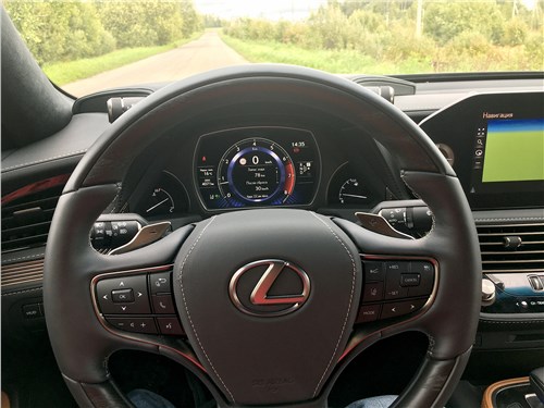 Предпросмотр lexus ls 500 (2021) руль