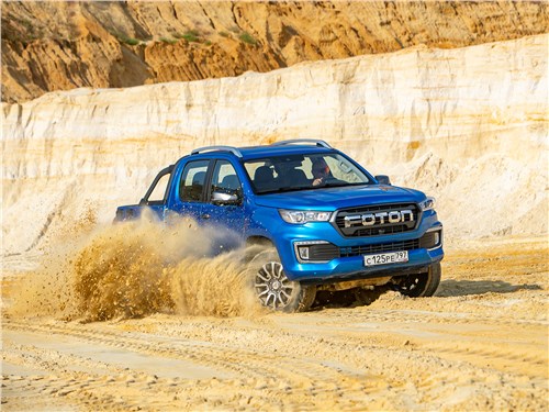 Предпросмотр foton tunland g7 (2024) вид спереди