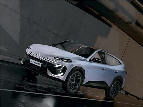Предпросмотр renault filante e-tech 250 (2026) вид спереди