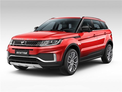 Китайский клон Range Rover Evoque пережил рестайлинг