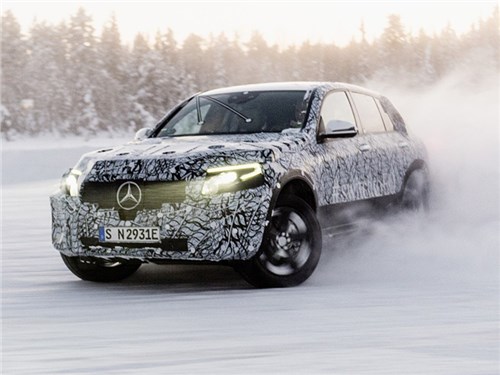 Mercedes-Benz рассказал об электрическом кроссовере EQC