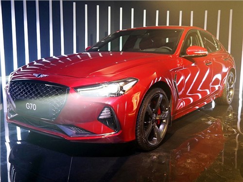 Genesis привез в Россию конкурента «трешки» BMW