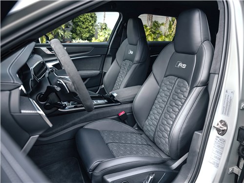 Audi RS6 Avant performance (2023) передние кресла
