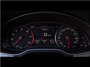 Audi Q7 2015 приборная панель