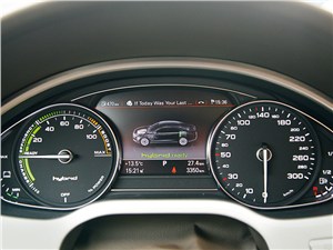Audi A8 Hybrid 2013 приборная панель