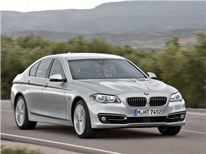 Новый BMW 5 series - BMW 5 2013 вид спереди