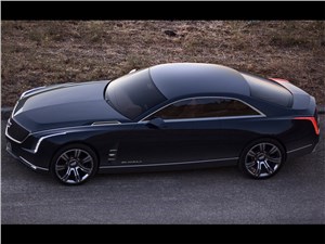 Cadillac Elmiraj concept 2013 вид сверху