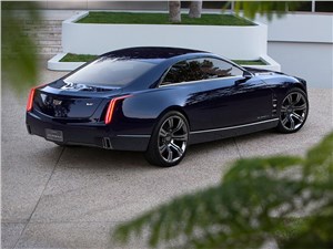 Cadillac Elmiraj concept 2013 вид сзади 3/4
