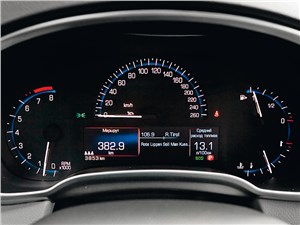 Cadillac SRX 2013 приборная панель
