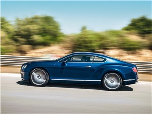 Bentley Continental GT Speed 2013 вид сбоку