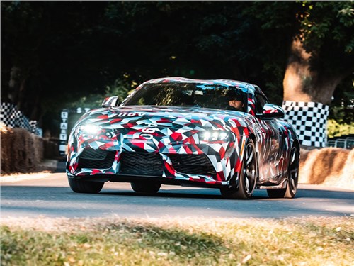 Новую Toyota Supra впервые показали на видео