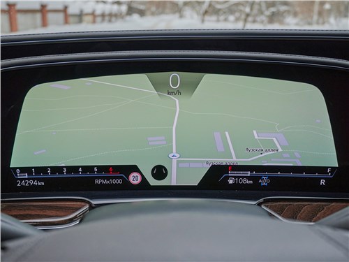 Cadillac Escalade (2021) приборная панель