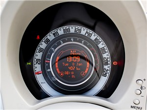 Fiat 500 2008 спидометр