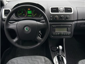 Skoda Fabia 2007 водительское место