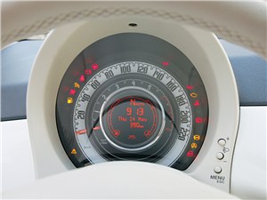 Fiat 500 2011 спидометр