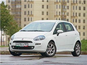 Fiat Punto - fiat punto 2012 вид спереди