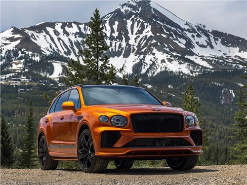 Новость про Bentley Bentayga - Новый Bentley Bentayga получит гибридную силовую установку вместо электрической