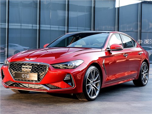 Genesis G70 будет продаваться в России с одним мотором