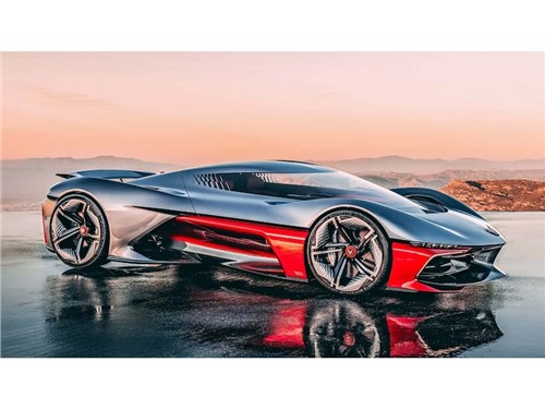 Chevrolet представил футуристичный концепткар California Corvette 