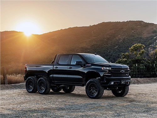 Гигантисссимо: Ателье Hennessey представили свой вариант пикапа Chevrolet Silverado