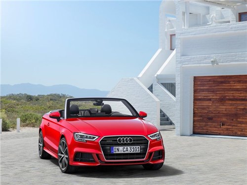 Audi начала продажи обновленного кабриолета A3 в России