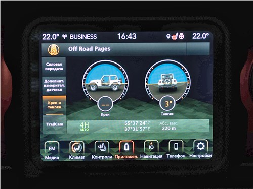 Предпросмотр jeep wrangler (2021) монитор
