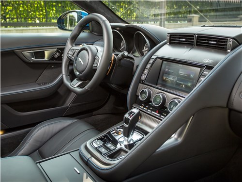 Jaguar F-Type S AWD Coupe 2016 салон