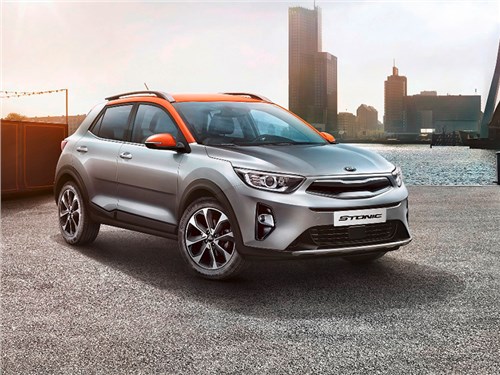 Kia рассекретила субкомпактный кроссовер Stonic