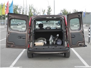 Renault Kangoo 2012 багажное отделение
