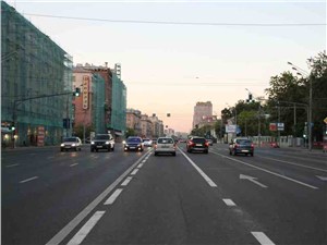 На Ленинском проспекте в Москве появился новый разворот