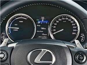 Lexus IS 2013 приборная панель