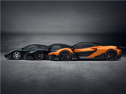 McLaren W1 (2025) вид сбоку