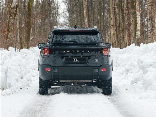 Jetour T1 (2025) вид сзади