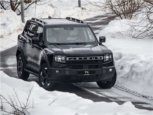 Предпросмотр jetour t1 (2025) вид спереди