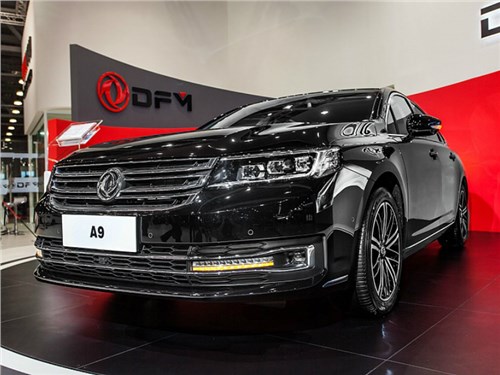 Dongfeng привез в Москву новый седан A9