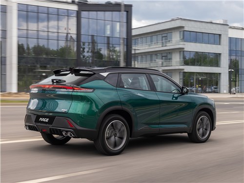 Предпросмотр dongfeng mage (2025) вид сзади