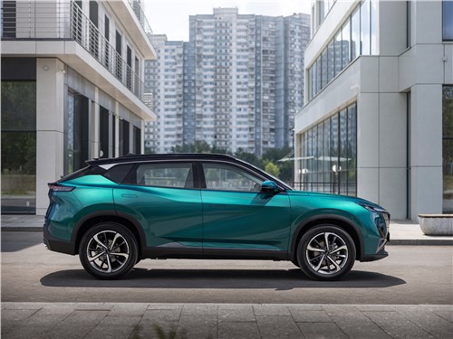 Предпросмотр dongfeng mage (2025) вид сбоку