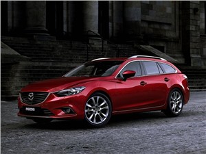 Обновленная Mazda 6 в кузове универсал появится в Париже