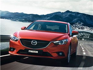 Mazda 6 2013 вид спереди
