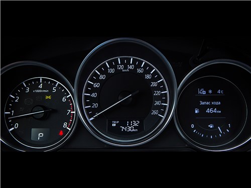 Mazda 6 2016 приборная панель