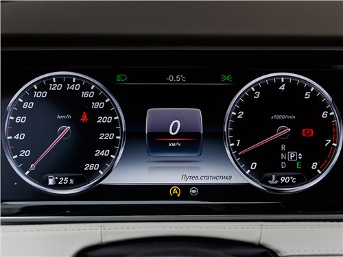 Mercedes-Benz S500 AMG 2014 приборная панель