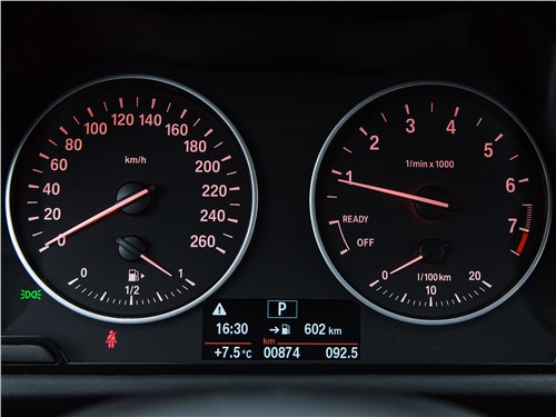 Mercedes-Benz GLA-klasse 2017 приборная панель